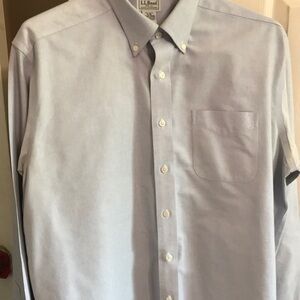 Mens Oxford collared long sleeve shirt